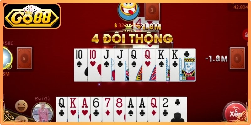 Bốn đôi thông giúp kiểm soát thế trận